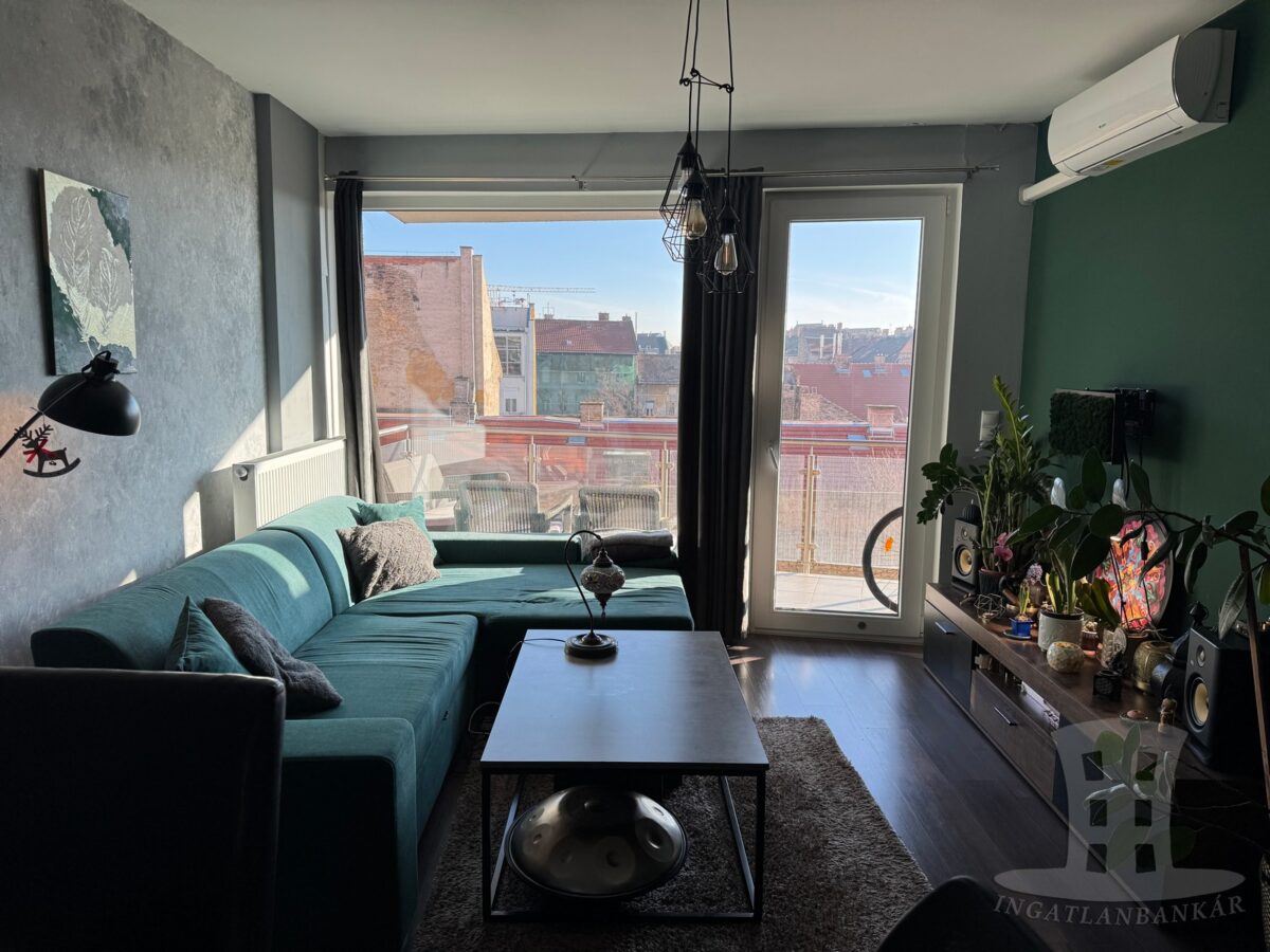 Budapest VIII. kerület, Práter utca – Eladó tégla lakás